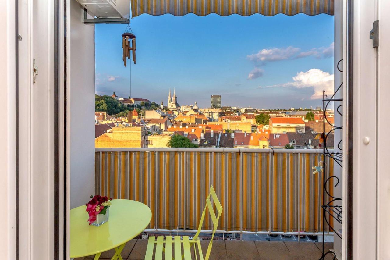 Art Deco Zagreb Centre View 아파트 객실 사진